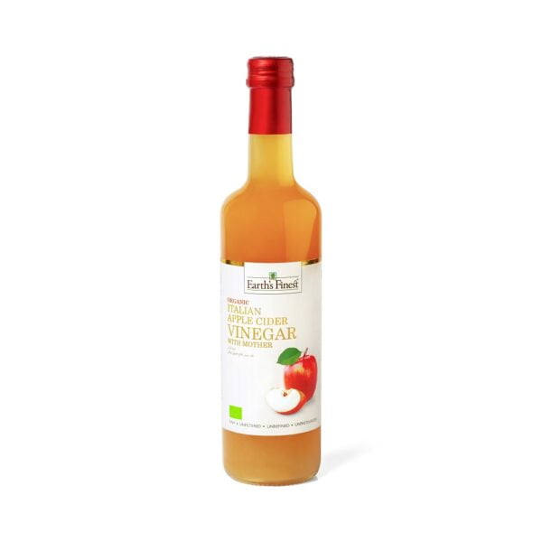 Earth's Finest Organic Italian Apple Cider Vinegar With Mother - 500ml