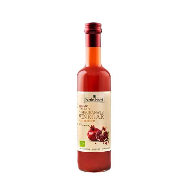 Earth's Finest Organic Italian Pomegranate Vinegar - 500ml