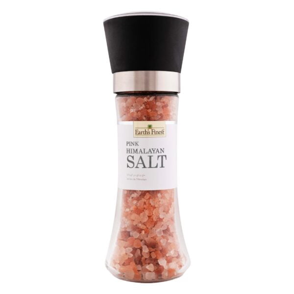 Earth's Finest Pink Himalayan Salt Grinder - 200g