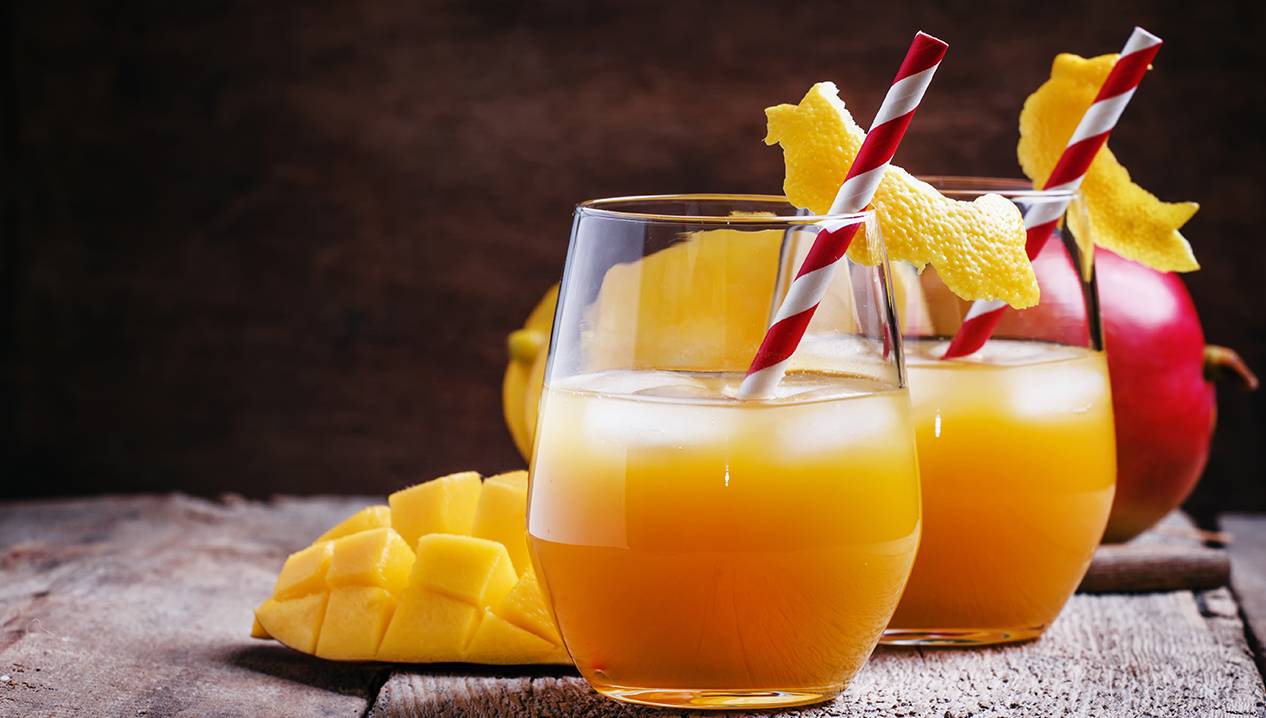 Mango Colada Mocktail